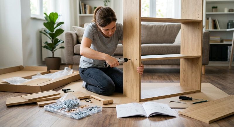 Bookcase Assembly in Olathe, KS