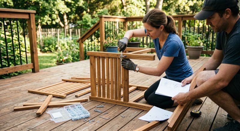 Deck Chair Assembly in Olathe, KS
