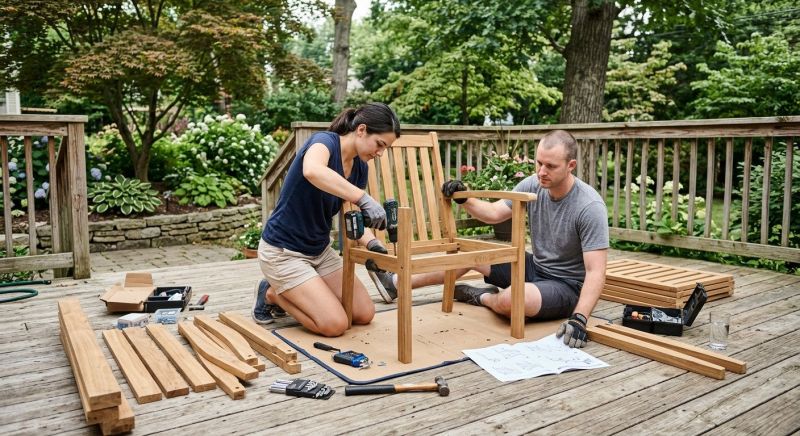 Patio Set Assembly in Olathe, KS