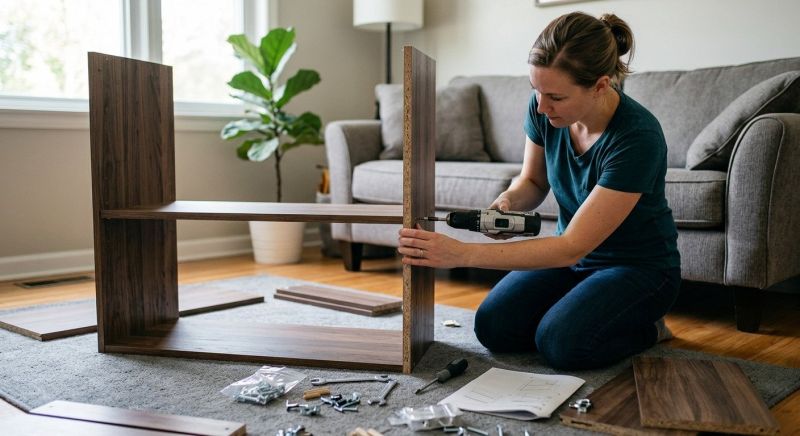 Shoe Rack Assembly in Littleton, CO