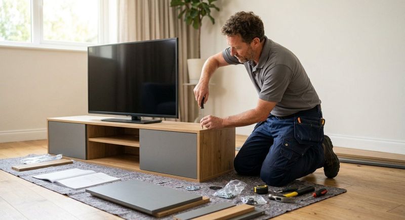 Tv Stand Assembly in Alpharetta, GA